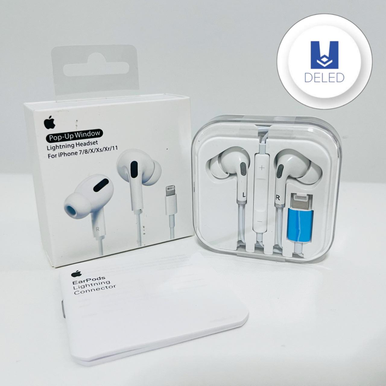 Audífonos Auriculares Manos Libres Entrada Lightning para iPhone EarPods Pro Calidad Original APPLE