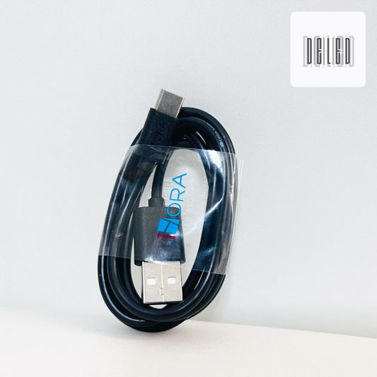 Cable Cargador USB Tipo C 1 Metro 2.1A Calidad Original 1HORA CAB244