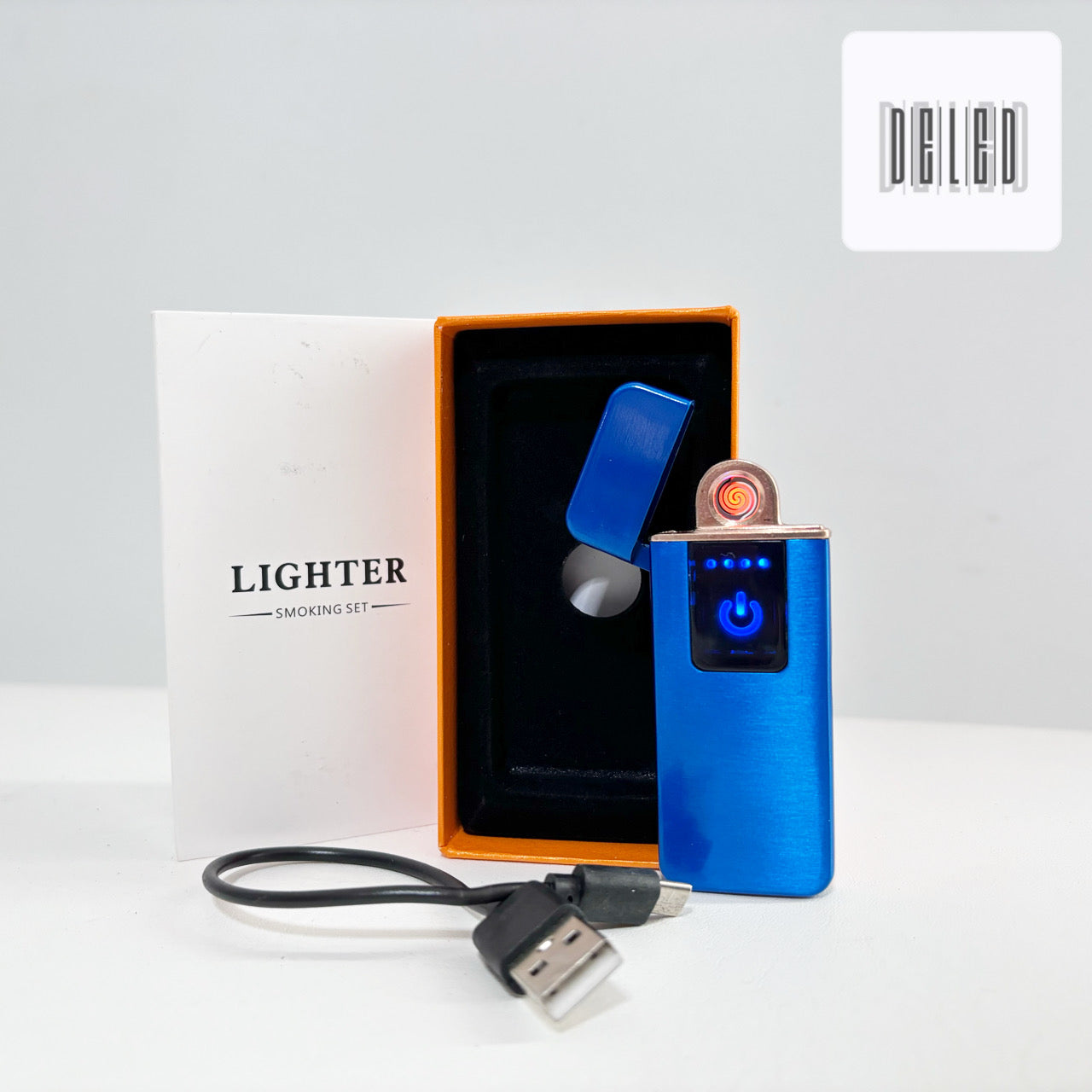 Encendedor Electrónico Recargable con Luz LED BUYTITI LO-21
