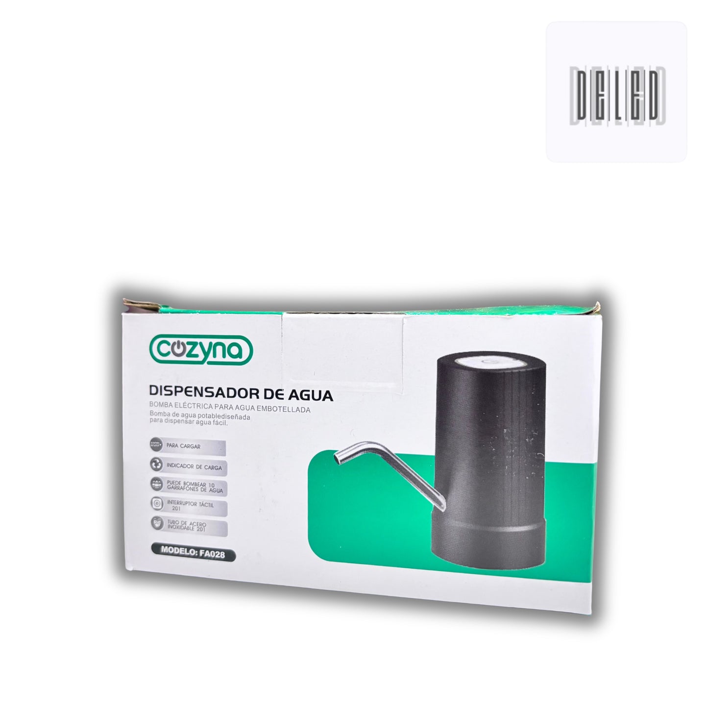 Dispensador de Agua / Despachador de Agua Eléctrico Recargable COZYNA FA028