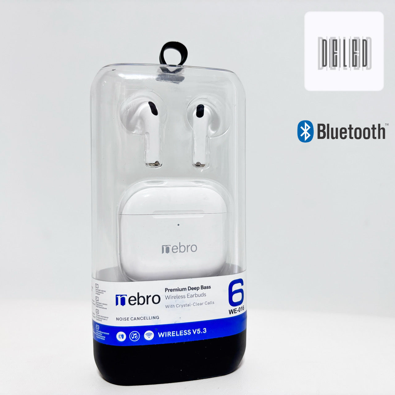 Audífonos Inalámbricos Bluetooth Recargables NEBRO WE-016