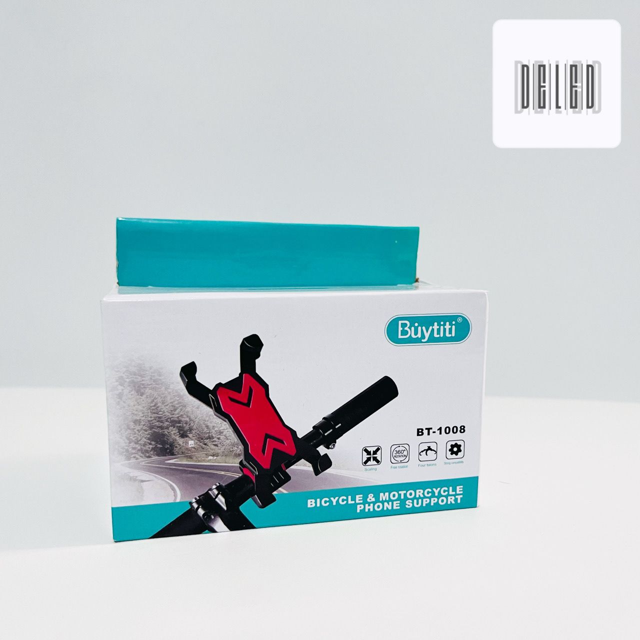 Soporte de Celular para Motocicleta / Bicicleta Manubrio Ajustable BUYTITI BT-1008