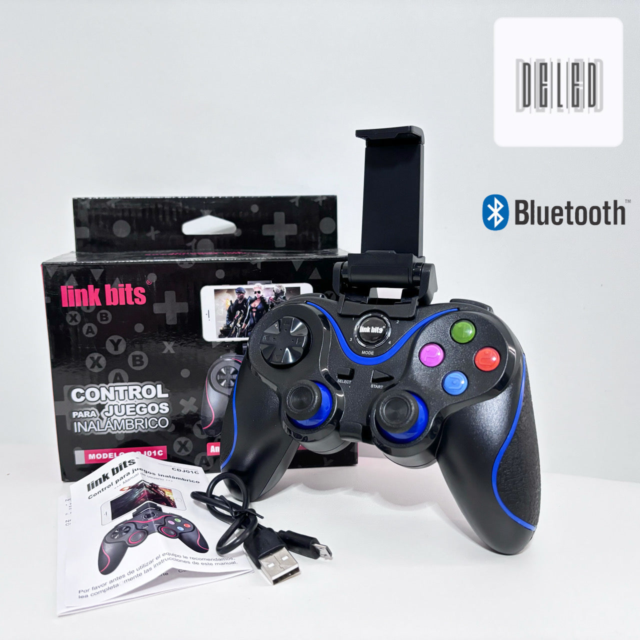 Control Inalámbrico para Videojuegos LINK BITS CDJ01C