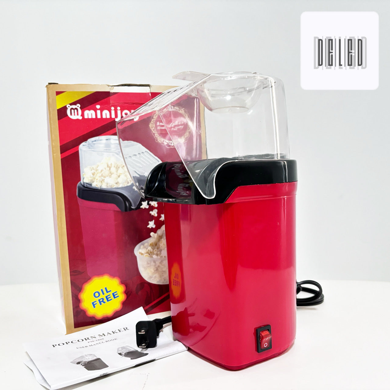 Máquina para Palomitas Eléctrica Uso sin Aceite MINIJOY PM01