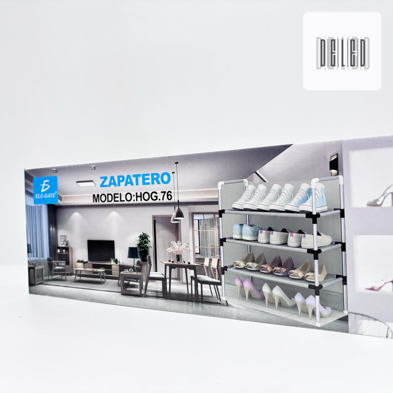 Zapatero Armable / Mueble Armable 3 Niveles ELE-GATE HOG.76