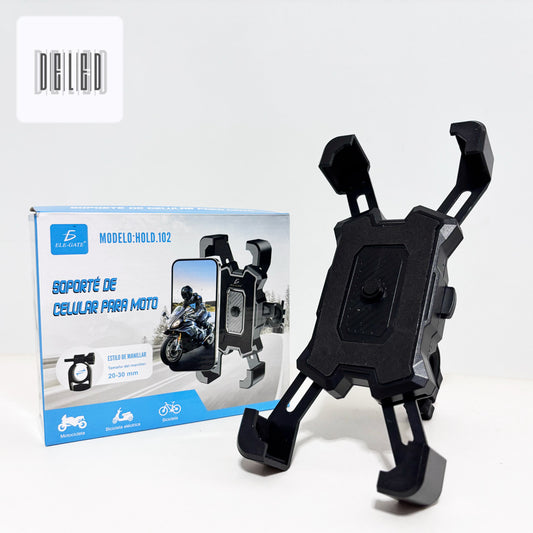 Soporte de Celular para Motocicleta / Bicicleta Manubrio Ajustable ELE-GATE HOLD.102