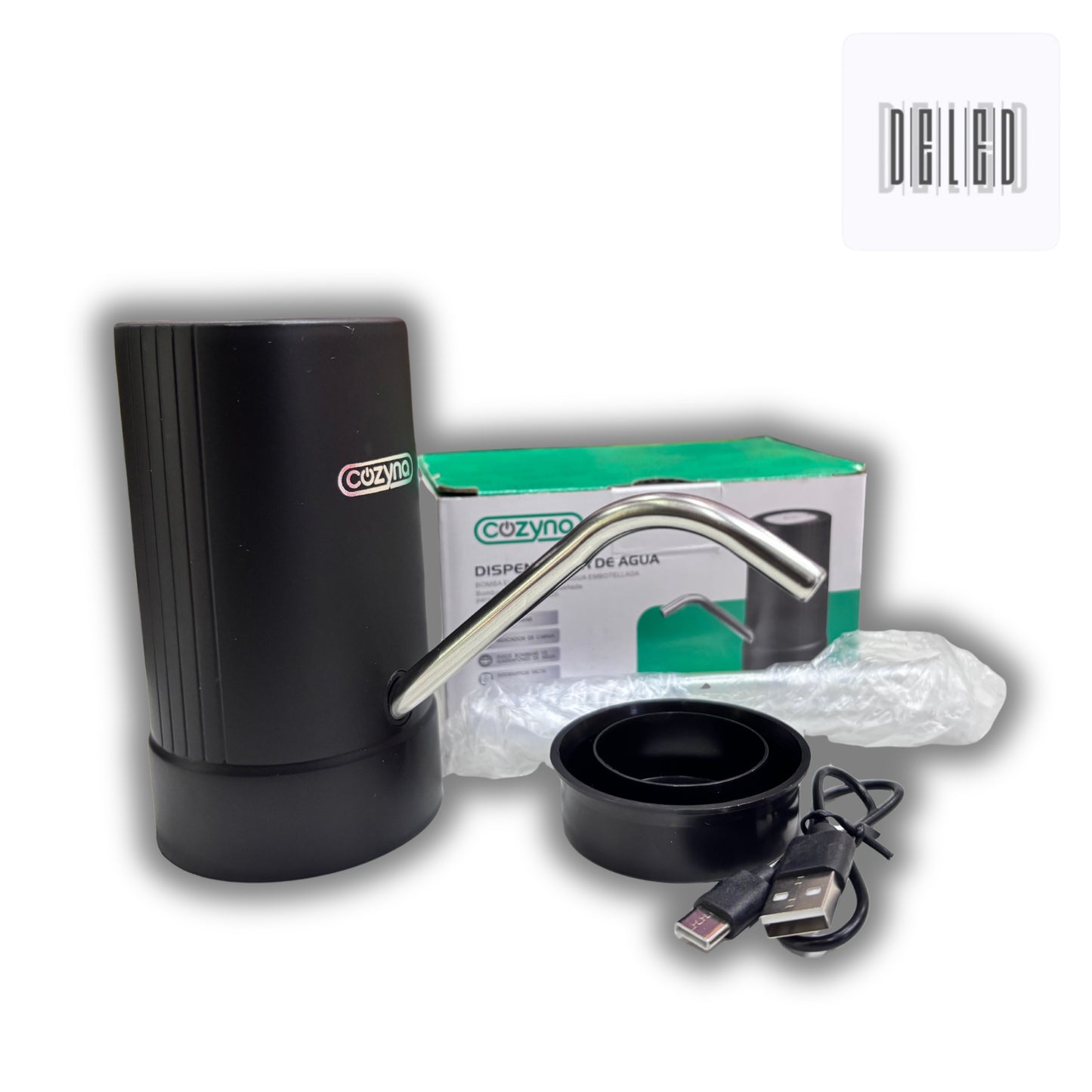 Dispensador de Agua / Despachador de Agua Eléctrico Recargable COZYNA FA028