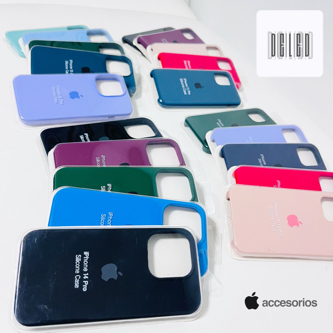 Funda de Silicón / Case de Silicón para iPhone 12 / 12 Pro Calidad Original APPLE