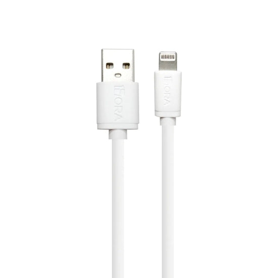 Cable Cargador USB Lightning para iPhone 1 Metro 2.1A Calidad Original 1HORA CAB243