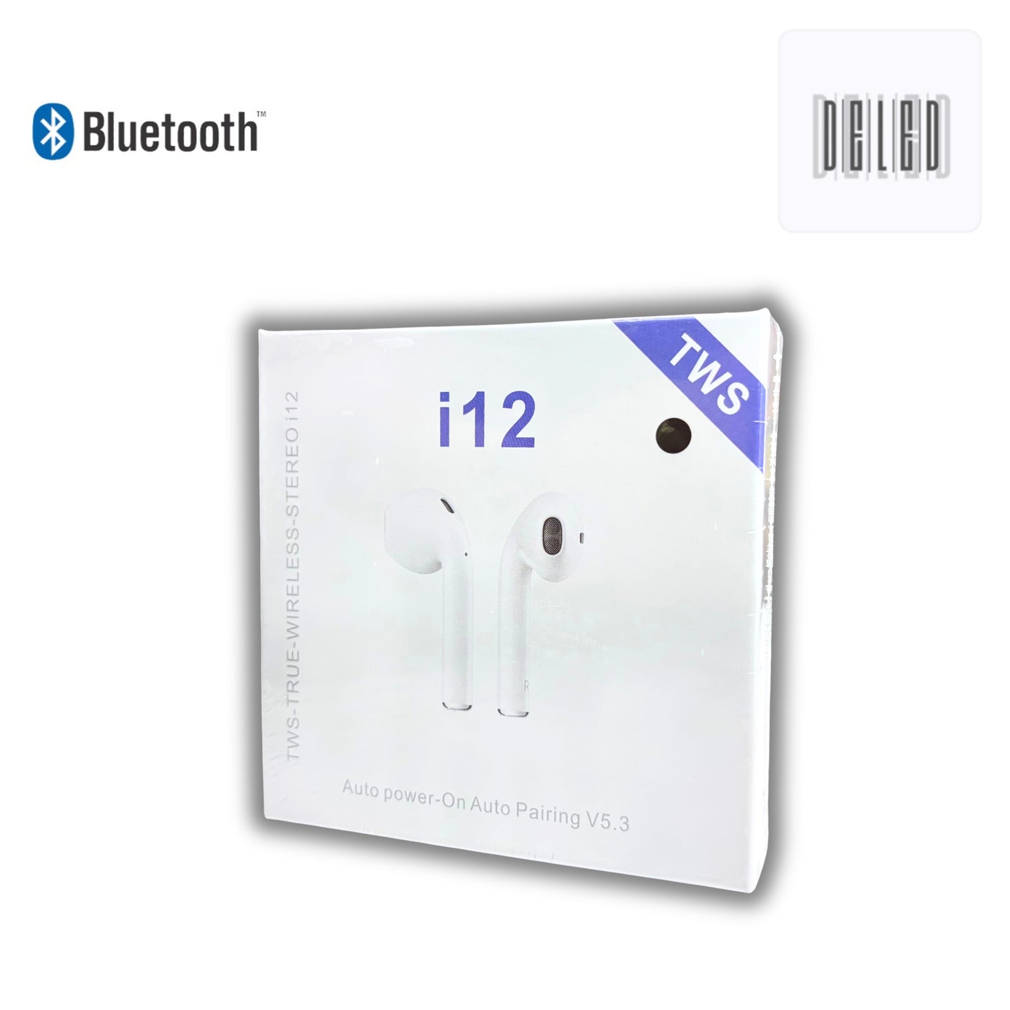 Audífonos Inalámbricos Bluetooth Recargables i12 5.0 TWS XINMI I12A