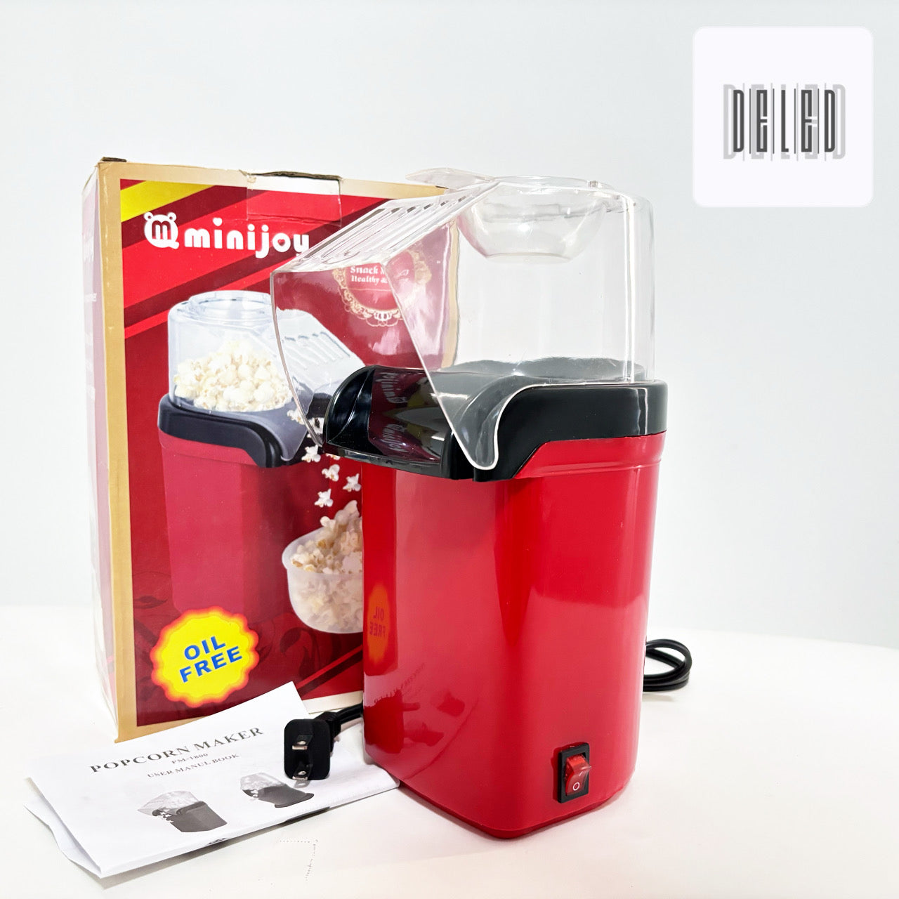 Máquina para Palomitas Eléctrica Uso sin Aceite MINIJOY PM01