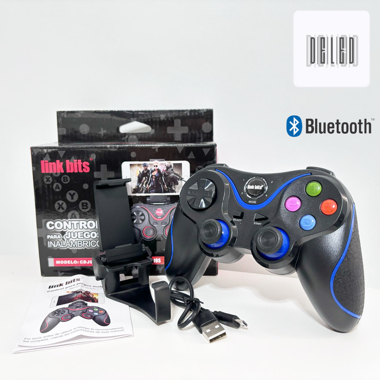 Control Inalámbrico para Videojuegos LINK BITS CDJ01C