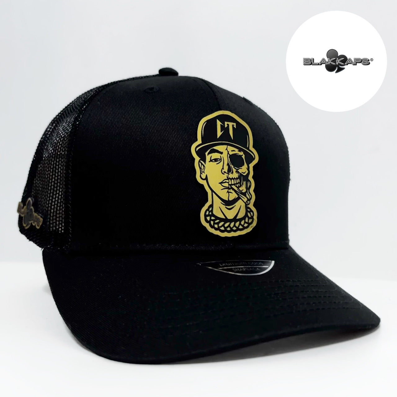 Gorra Negra NATANAEL CANO CT Placa 3D BLAKKAPS®♣️