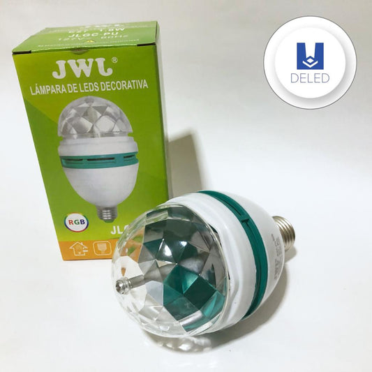 Foco LED RGB MultiColor Giratorio Decorativo JWJ JLGC-PU