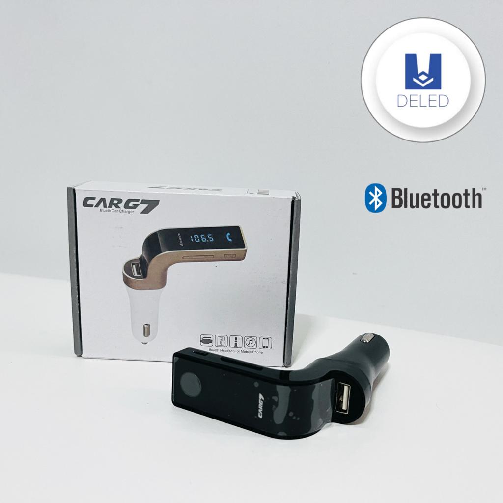 Transmisor de Audio para Automóvil Bluetooth Inalámbrico Compacto CAR G7