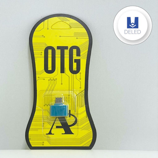 Adaptador OTG / Lector OTG con Entrada V8 Micro USB a USB A AMAZING VISION AV8-01