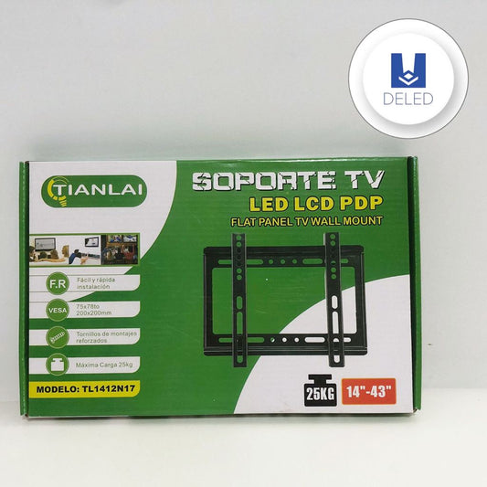 Soporte de Pantalla / Soporte de TV Fijo Ajustable 14-43 Pulgadas TIANLAI TL1412N17