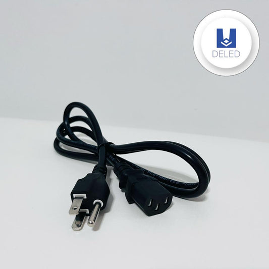 Cable de Corriente Trifásico 1.5 Metros DELED CTRI-15