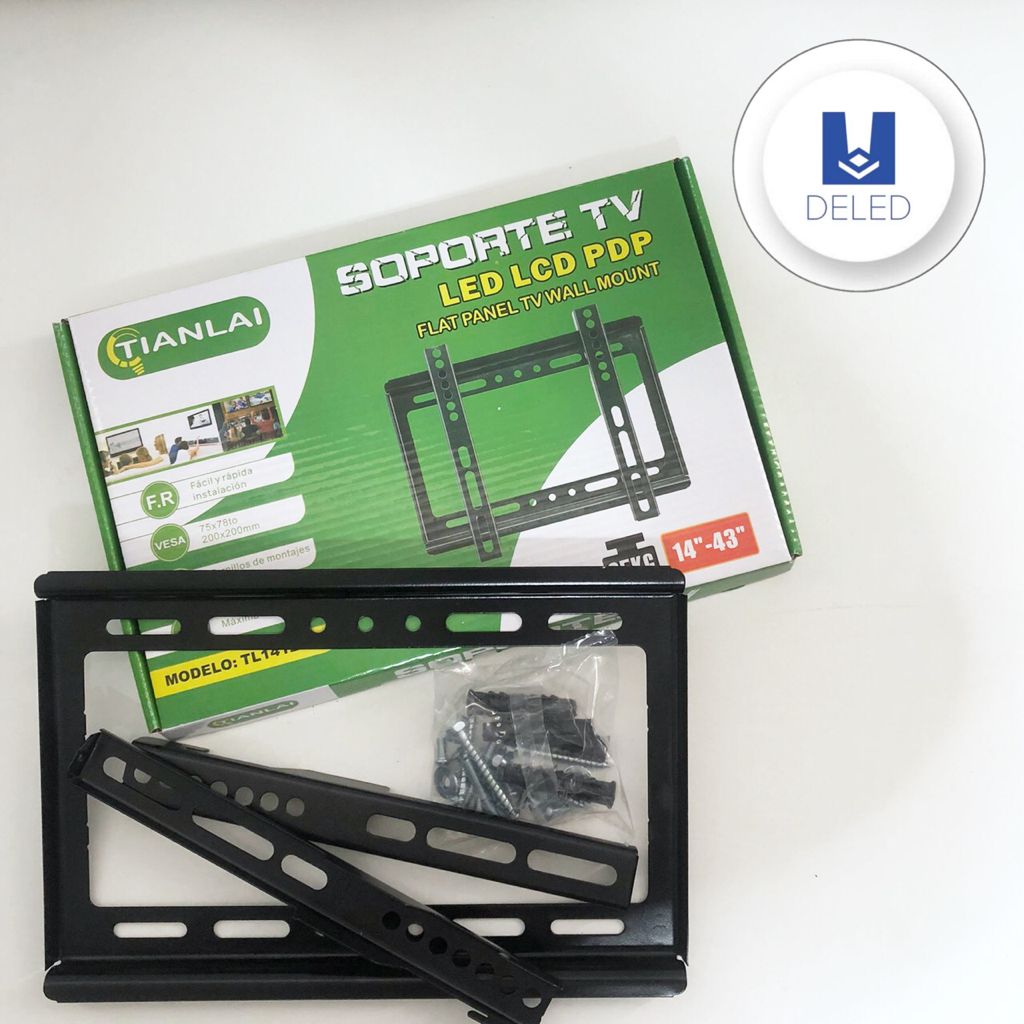 Soporte de Pantalla / Soporte de TV Fijo Ajustable 14-43 Pulgadas TIANLAI TL1412N17