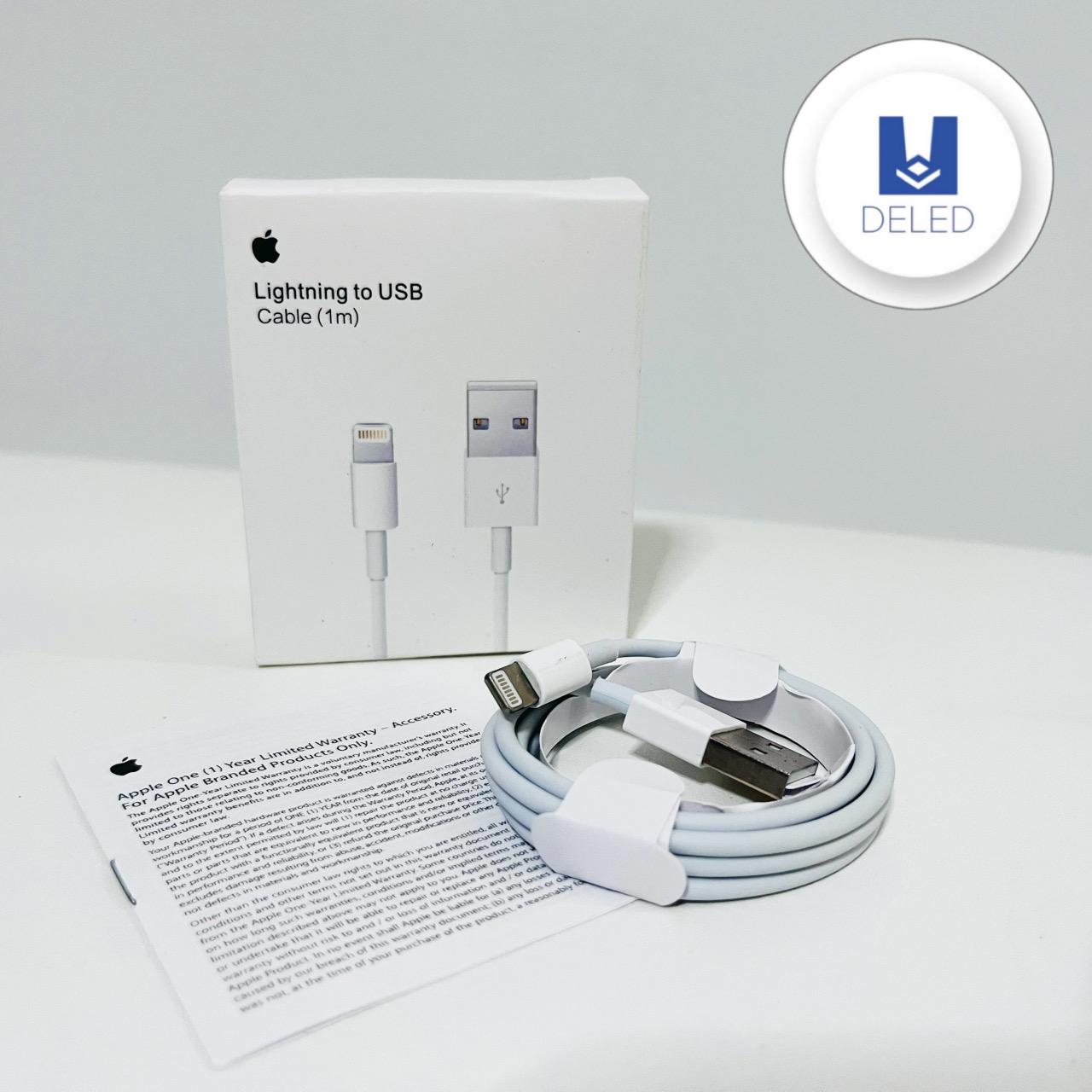 Cable Cargador USB Lightning para iPhone 1 Metro Calidad Original APPLE