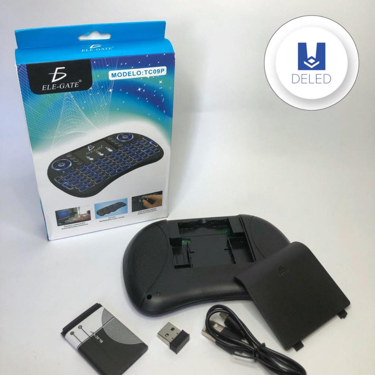 Teclado Mini Inalámbrico Bluetooth Recargable ELE-GATE TC09P