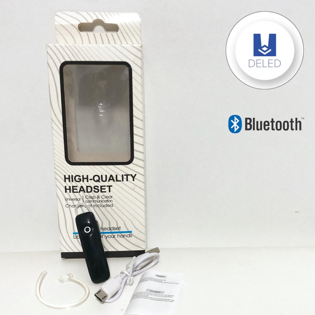 Audífono Manos Libres Bluetooth Inalámbrico Recargable HIGH-QUALITY HEADSET TR-6053