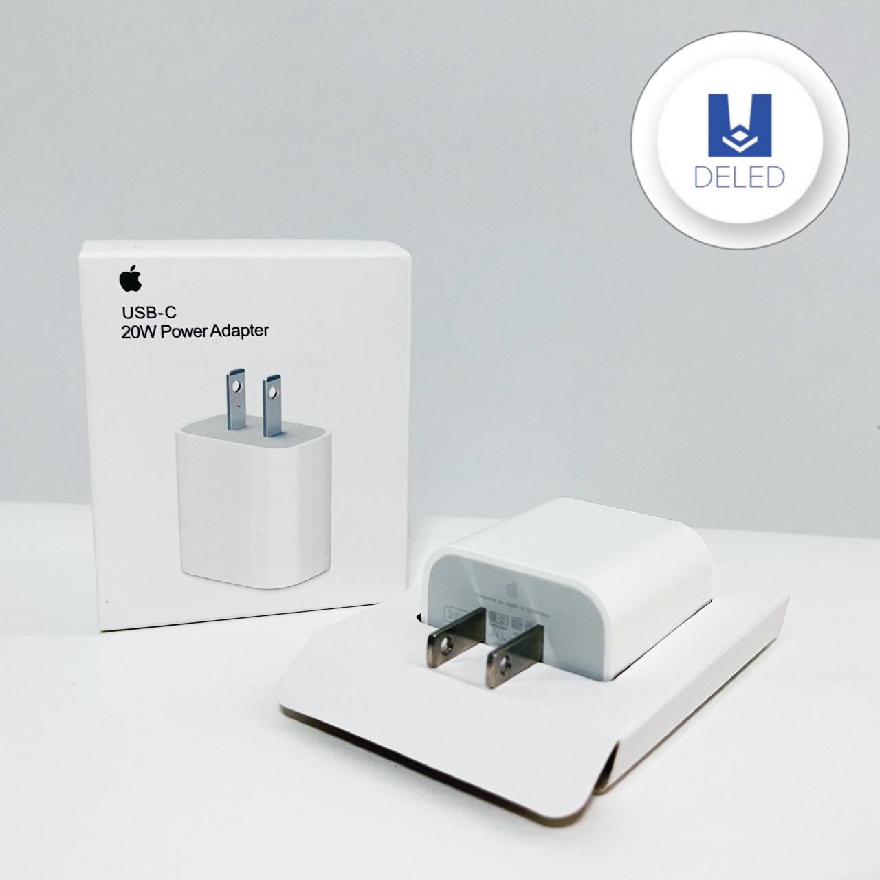 Cubo Cargador / Adaptador de Corriente TURBO Carga Rápida Entrada Tipo C 20w Calidad Original APPLE
