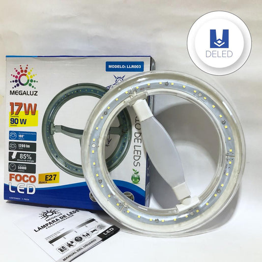 LIQUIDACION Lámpara LED / Luminario LED / Foco LED 17w Rosca E27 MEGALUZ LLR003
