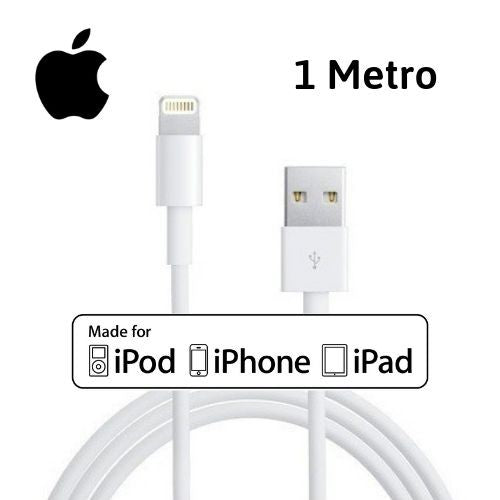 Cable Cargador USB Lightning para iPhone 1 Metro Calidad Original APPLE