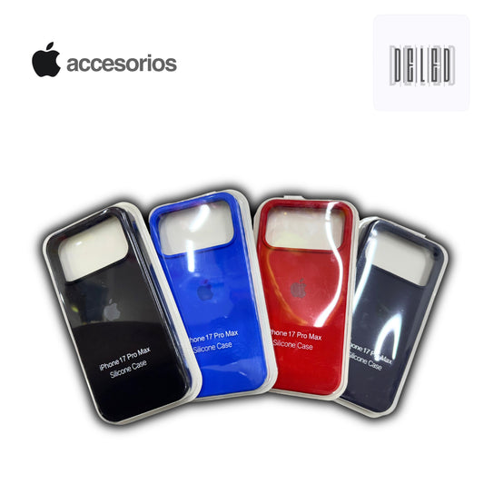 Funda de Silicón / Case de Silicón para iPhone 17 Pro Max Calidad Original APPLE