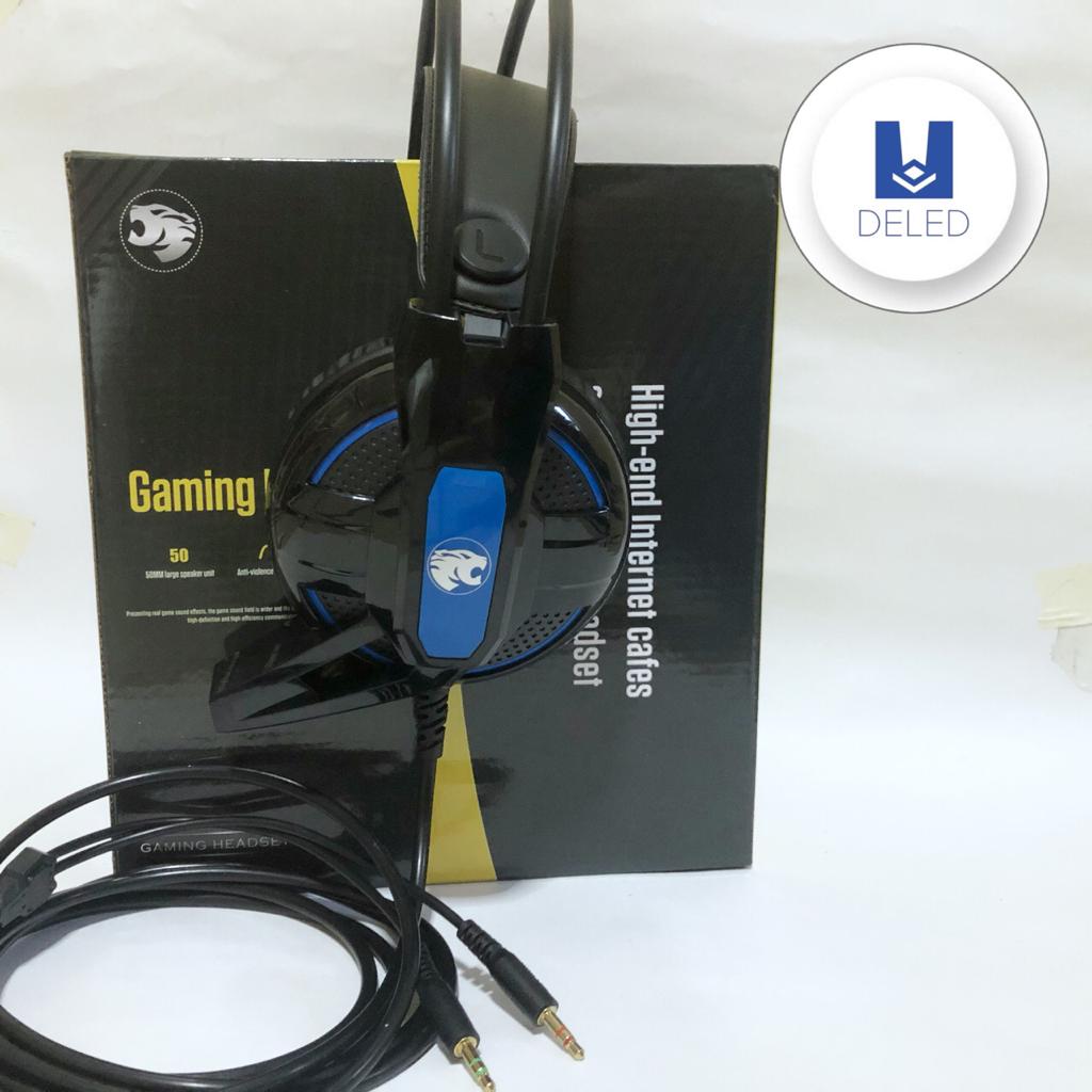 LIQUIDACION Audífonos Diadema con Micrófono Estilo Gamer HEADSET HDS02